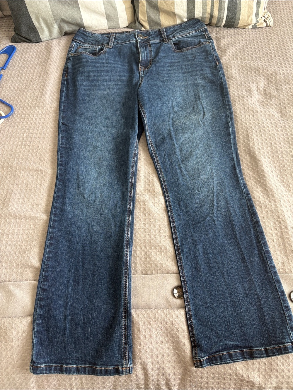 Maurices Women's Blue Bootcut Jeans